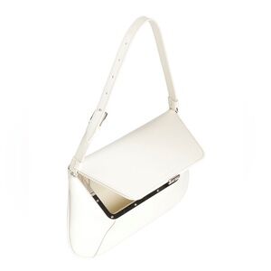 AMI SHOULDER BAG ALMOND SPAZZOLATO